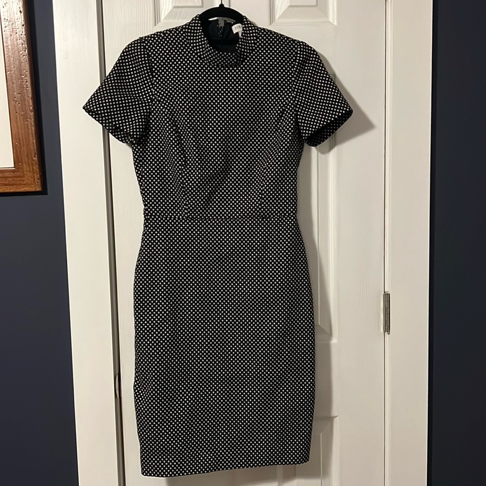 J. Crew mockneck dress